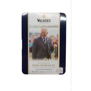 Walkers Shortbread King Charles lll บิสกิตเนย150กรัม