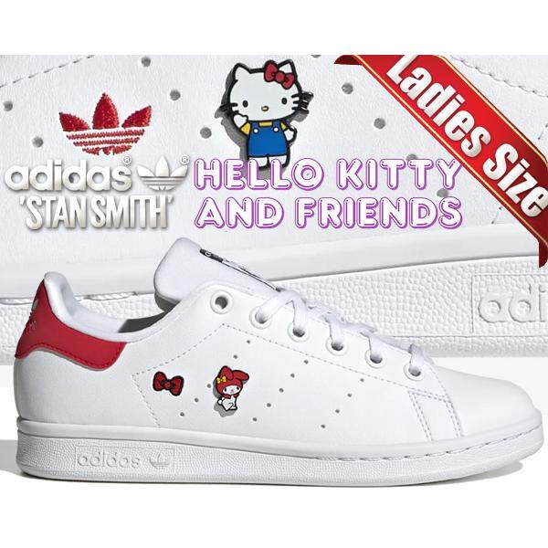 (สินค้าพร้อมส่ง) adidas Originals × Hello Kitty and Friends Stan Smith