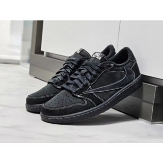 🇰🇷Jordan 1 x Travis Scott Retro Low OG SP Black Phantom DM7866-001 -พรีออเดอร์ - preorderoppa