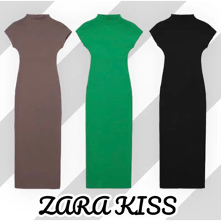 พร้อมส่งที่ไทย ZARA kiss dress  รัดรูป ดูsizeรูปสุดท้ายค่ะ