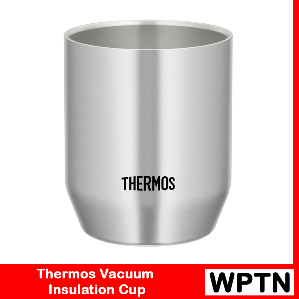 แก้วเก็บอุณหภูมิ สูญญากาศ แบบสแตนเลส 2 ชั้น เก็บความร้อน ความเย็น Thermos JDH-360S 360ml และ 400ml ของแท้ จากญี่ปุ่น