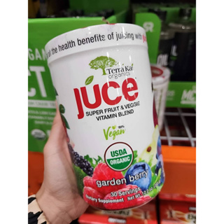 วิตามิน Terra Kai Organics Juce Super Fruit &amp; Veggie Powder 345g.