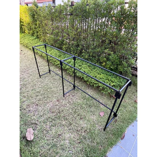 ขาโต๊ะเหล็กชั้นวางของสูง40และ80cmxกว้าง30cmxยาว186cm (สินค้าไม่รวมตะแกรง) สินค้ามีตัวเลือกให้กดสั่งราคาต่อชุด