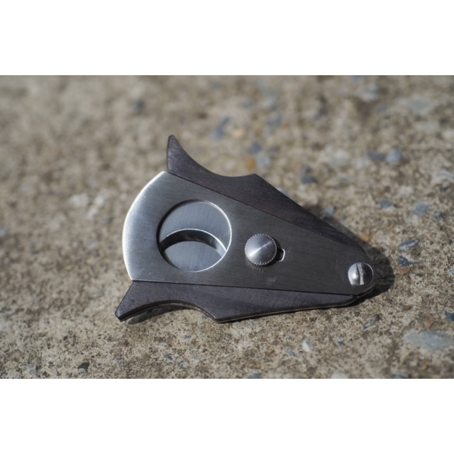 DF3220 ที่ตัดซิการ์ คัตเตอร์สองตัดใบมีดสแตนเลสสตีล Gadget Zigarre Knife Smoking Accessories