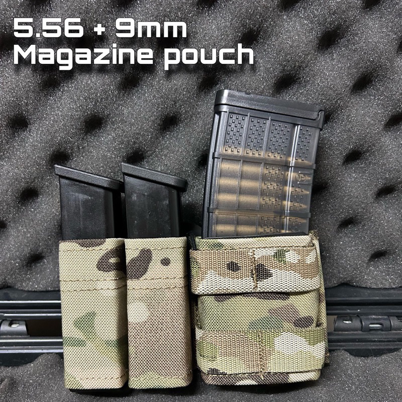 ซองแม็ก 9 + 556 สำหรับแอร์ซอฟ แบรนด์ Wosport