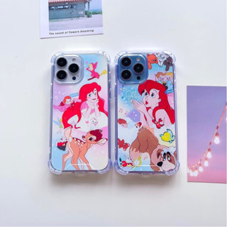 เคสสำหรับไอโฟน พร้อมส่ง มีครบรุ่น ลายเจ้าหญิงแอเรียล