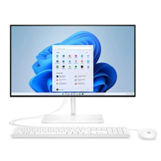 HP ALL IN ONE PC (ออลอินวัน) 24-CR0001D (7Z0D5PA#AKL) /Ryzen 5/RAM 8GB/SSD 512GB/Radeon 610M/23.8"(FHD),IPS/Windows11/3Y