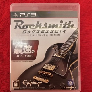 แผ่นแท้ PS3 Rocksmith 2014 Real Tone Cable Bundled Version (BLJM-61049)(Japan)