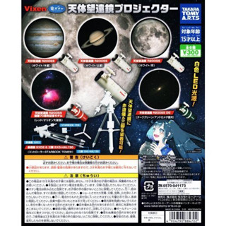 Gashapon Vixen Sora Astronomical Telescope Projector - กาชาปอง กล้องโทรทรรศน์ โปรเจคเตอร์