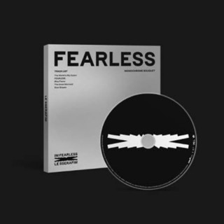 อัลบั้ม LE SSERAFIM - 1st Mini Album FEARLESS (Monochrome Bouquet Ver.) ซีล/พร้อมส่ง