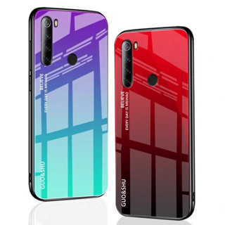 Case Realme 5 / 5i / 5s / 5Pro / Realme 6 / 6i / 6Pro / Realme 7i / Realme 7Pro / C35 เคสเงาไล่สี ขอบนิ่ม เคสกระจกสองสี