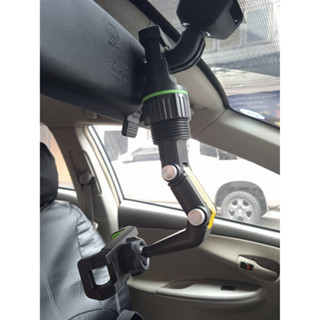 Mobile phone holder in car/Holder cameraที่ยึดมือถือกับรถ/ที่จับมือถือกับกระจกมองหลัง ปรับความยาว สูงได้ หมุนได้