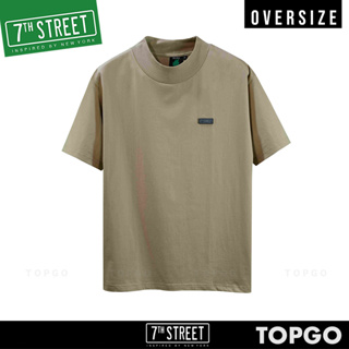 เสื้อยืด 7th Street โอเวอไซส์ (Oversize) รุ่น OD-RBB025 (มอคค่า) ของแท้