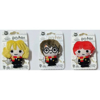 เข็มกลัด 1 ชิ้น HarryPotter แฮรี่ พอตเตอร์ /Ron รอน/ Hermione เฮอร์ไมโอนี่ จาก Harry Potter Cafe จากญี่ปุ่น ของสะสม