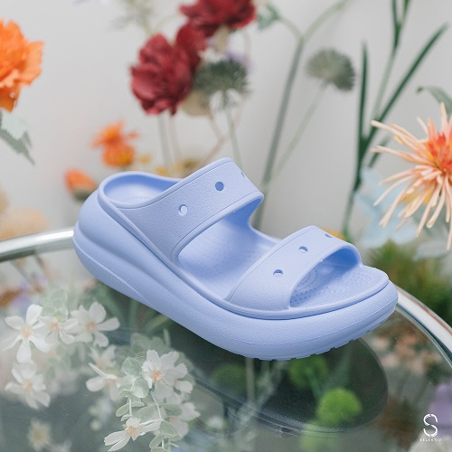 Free Gift มูลค่า990.-🎁 CROCS CRUSH SANDAL white/moonjelly