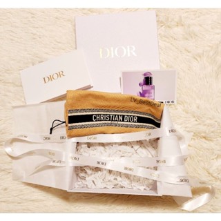 Dior Beauty Gift "Dioriviera Pouch" ถุงผ้า ก.ค.66 ดิออร์บิวตี้ **ไม่รวมกล่องและริบบิ้นดิออร์