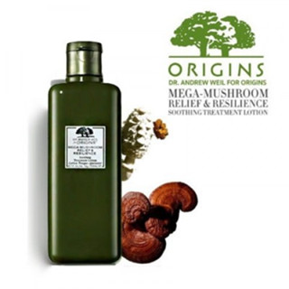 น้ำตบเห็ด ORIGINS MEGA-MUSHROOM RELIEF &amp; RESILIENCE TREATMENT LOTION 200ml น้ำตบเห็ด ออริจินส์ การันตีของแท้