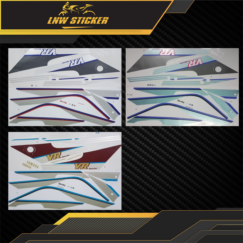 สติ๊กเกอร์ VR 150 ปี92 สติ๊กเกอร์ Yamaha vr 150 ปี1992