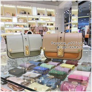 LYN กระเป๋าสะพายข้าง รุ่น Radiance Crossbody S  :   LL23FBS064 ชอปแท้ 100% พร้อมถุงผ้า และถุงกระดาษ