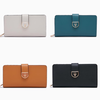 กระเป๋าสตางค์ lyn ใบยาว พร้อมกล่อง 5 สี บัค wallet