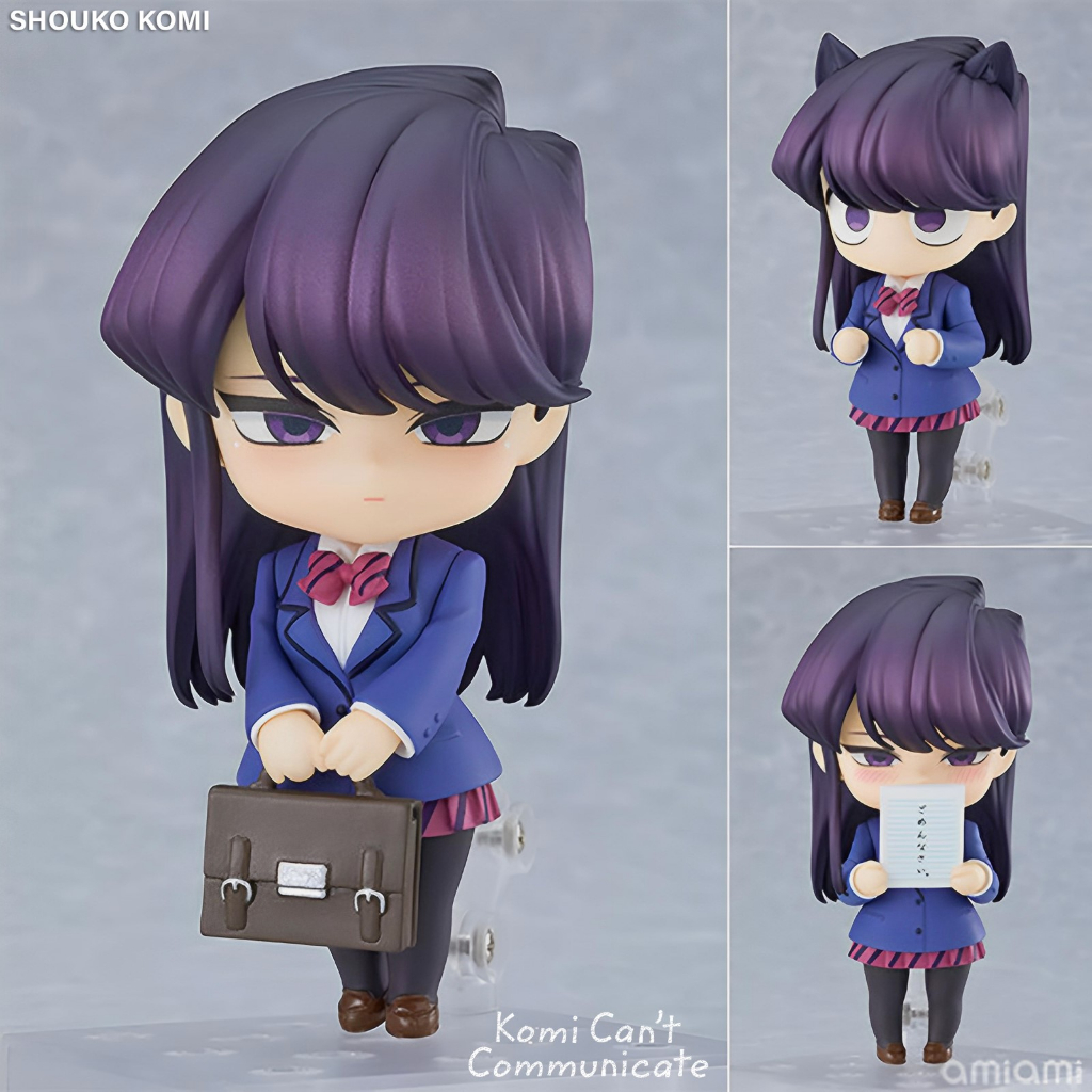 Nendoroid เนนโดรอยด์ Komi Can't Communicate โฉมงามพูดไม่เก่งกับผองเพื่อนไม่เต็มเต็ง Shouko Komi โคมิ