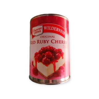 Wilderness Red Ruby Cherry Pie Filling&amp; Topping เชอร์รี่กวน วิลเดอร์เนส 595กรัม