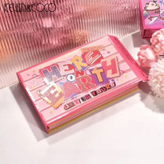 KEVIN&amp;COCO 51 Color Fashion Eyeshadow Palette พาเลท ทาตา 45 สี บลัชออน ไฮไลท์ 6 สี