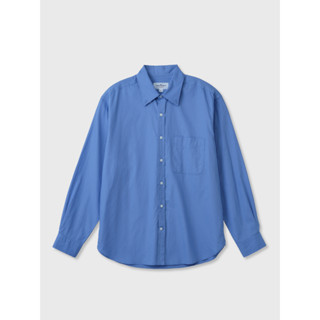 [JBB*] ROYAL BLUE ITALIAN COTTON POPLIN BUTTON-DOWN COLLAR SHIRT เจบีบี เสื้อผ้าผู้ชาย เลื้อผ้าลำลองผู้ชาย