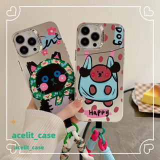 ❤️ส่งของขวัญ❤️ เคสไอโฟน 11 12 13 14 Pro Max กราฟฟิตี ความนิยม สไตล์คู่รัก แฟชั่น เรียบง่าย Case for iPhone สไตล์วรรณศิลป