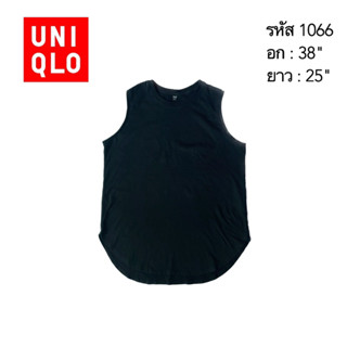 เสื้อแขนกุด Uniqlo M มือสอง