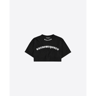 “RDY LOGO” Cropped T-Shirt 03 BLACK