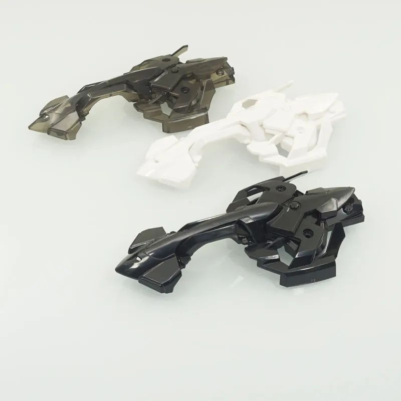 บอดี้แมคเฟรมงานเทียบ สีสโม๊ค&ดำ(mini 4wd mach Frame shell for FMA chassis)