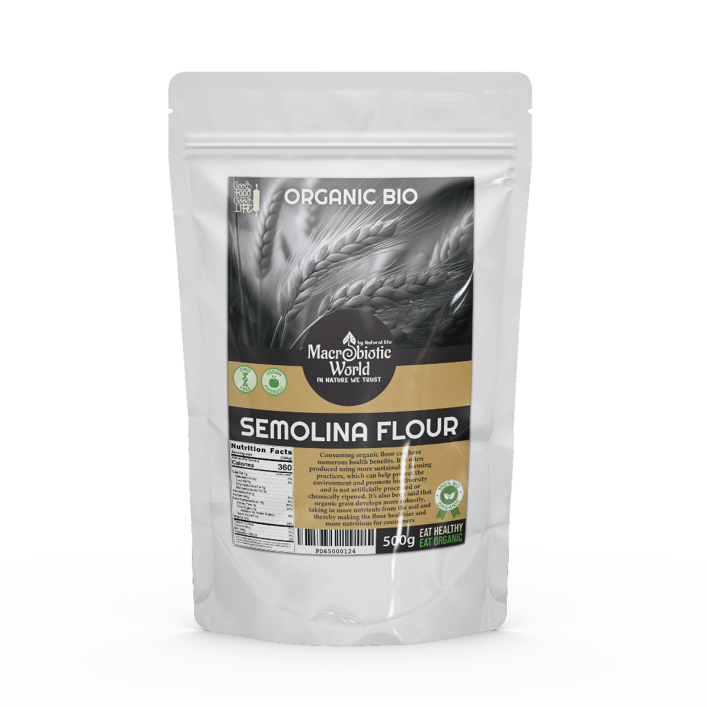 Organic/Bio Semolina Flour | แป้งเซโมลินา