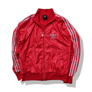 adidas Red Full Zipper Jacket รอบอก 40”