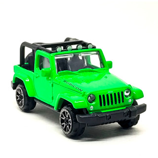 Majorette Jeep Wrangler Rubicon - Green Color /Wheels OF5V /scale 1/60 (3 inches) no Package