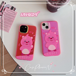 🔥สไตล์ใหม่🔥เคสไอโฟน iphone 11 14 Pro Max ins น่ารัก การ์ตูน เลเซอร์ ป้องกันการตก เคส iphone 12 13 Pro Case for iPhone