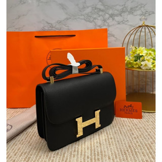 กระเป๋า Hermes งานออริหนังแท้เทียบแท้* size 22 cm boxset