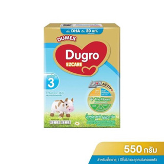 🎉Big Sale🎉 Dumex Dugro นมผง สูตร 3 ขนาด 550 กรัม