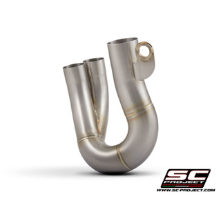 SC-Project ท่อไอเสียสำหรับ DUCATI HYPERMOTARD 950 - RVE - SP (2019 - 2021) - EURO 4 | De-cat link pipe compatible