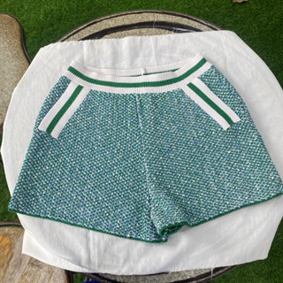 พร้อมส่ง กางเกงมือสอง Maje MAJE IDDA TWEED PULL ON SHORTS