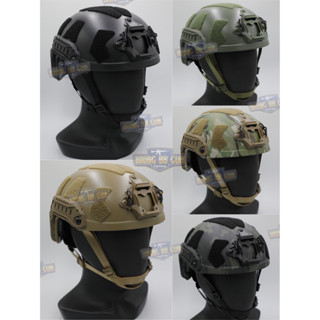 หมวก FAST SF SUPER HIGH CUT รุ่น ปรับท้ายทอยได้ (หมวกฟาส) FAST SF SUPER HIGH CUT HELMET  น้ำหนัก : 750 กรัม ขนาด : กว้าง