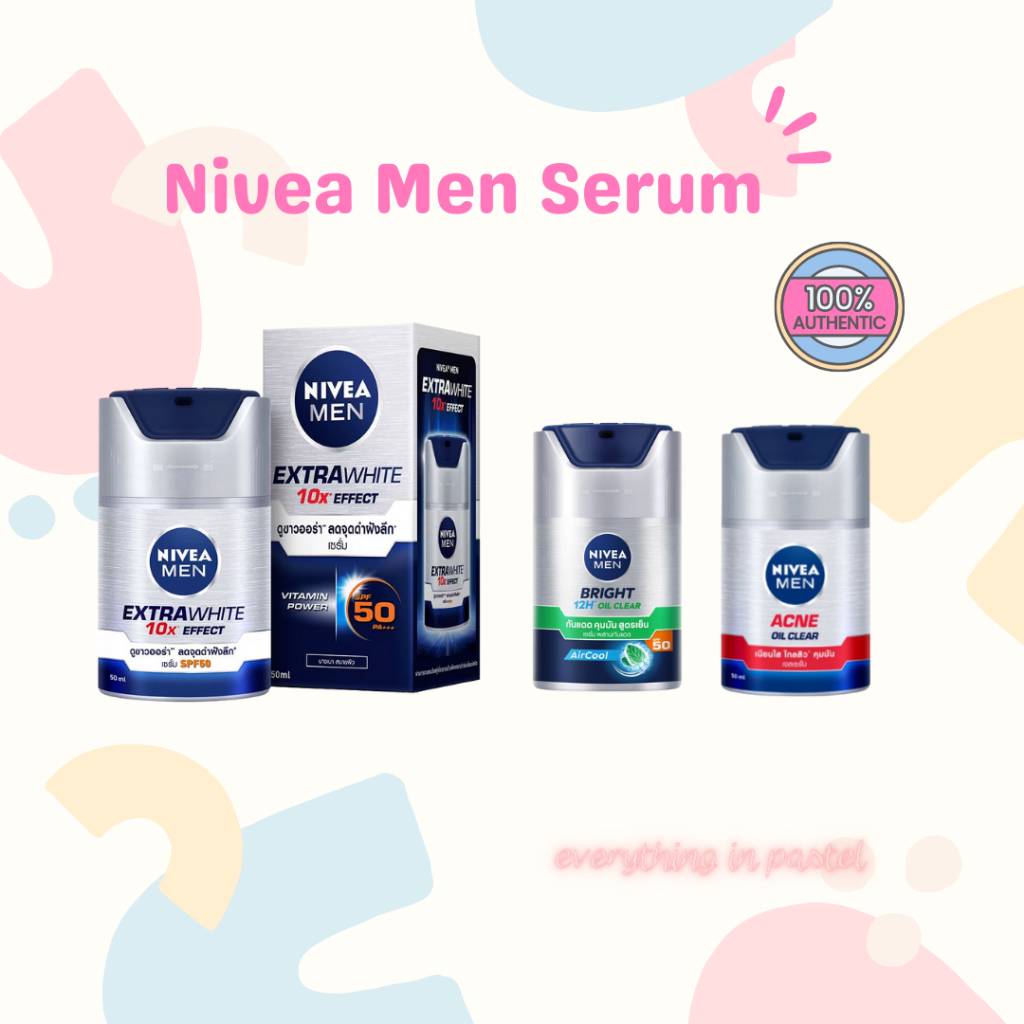 [A022] Nivea Men Serum นีเวีย เมนเซรั่ม 50ml.