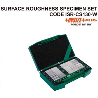 Surface Roughness Specimen Set ชุดตัวอย่างค่าความหยาบของผิว ยี่ห้อ INSIZE รุ่น ISR-CS130-W