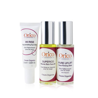 ORICO LONDON ชุด Age Resist Trio: Face Oil 30ml/1.01oz + Firming Elixir 30ml/1.01oz + Eye Elixir 25ml/0.85oz - 3pcs