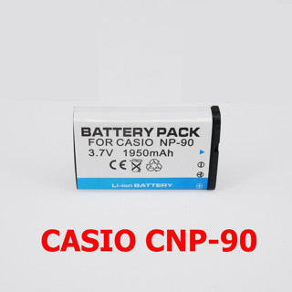 NP-90 CNP-90 NP 90 CNP90 NP90 แบตเตอรี่กล้องสำหรับ CASIO Exilim Zoom EX-H10 EX-H15 EX-FH100 EX-H20G