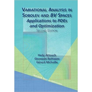 Variational Analysis in Sobolev and Bv Spaces: Applications To Pdes and Optimization (Hardcover) ISBN:9781611973471