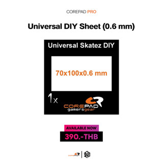 เมาส์ฟีท Corepad ของ Universal DIY Sheet (สามารถนำไปตัดเองได้) [Mouse Feet]