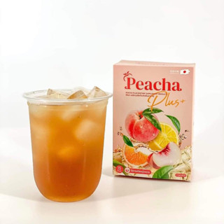 แท้100%พีชชา1 แถม1 490.- Peacha​ชาลดพุง ชาผอมชาเอวเอสชาลีนพุงหวานหญ้าหวานอร่อยไม่ง้อน้ำตาล