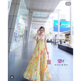 👗ถูกมาก👗เดรสงานป้ายwidelia@real