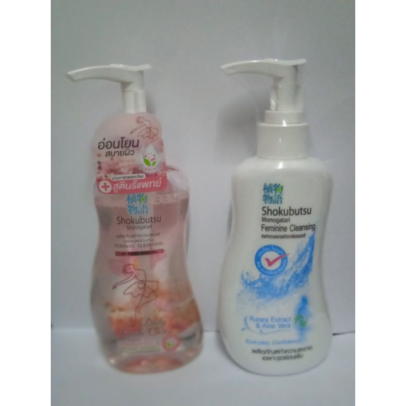 Shokubutsu Monogatari Feminine Cleansing โชกุบุสซึผลิตภัณฑ์ทำความสะอาดเฉาะจุดซ่อนเร้น ขนาด 150 มล.